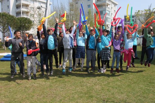  Mülteciler ve Türk çocuklar, Sosyal Uyum Etkinliğinde Unutulmaz Bir Gün Yaşadılar