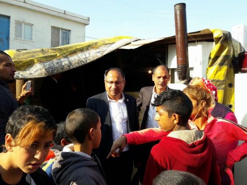  CHP İzmir Millletvekili Özcan Purçu, Roman vatandaşların barınma hakkını savunuyor